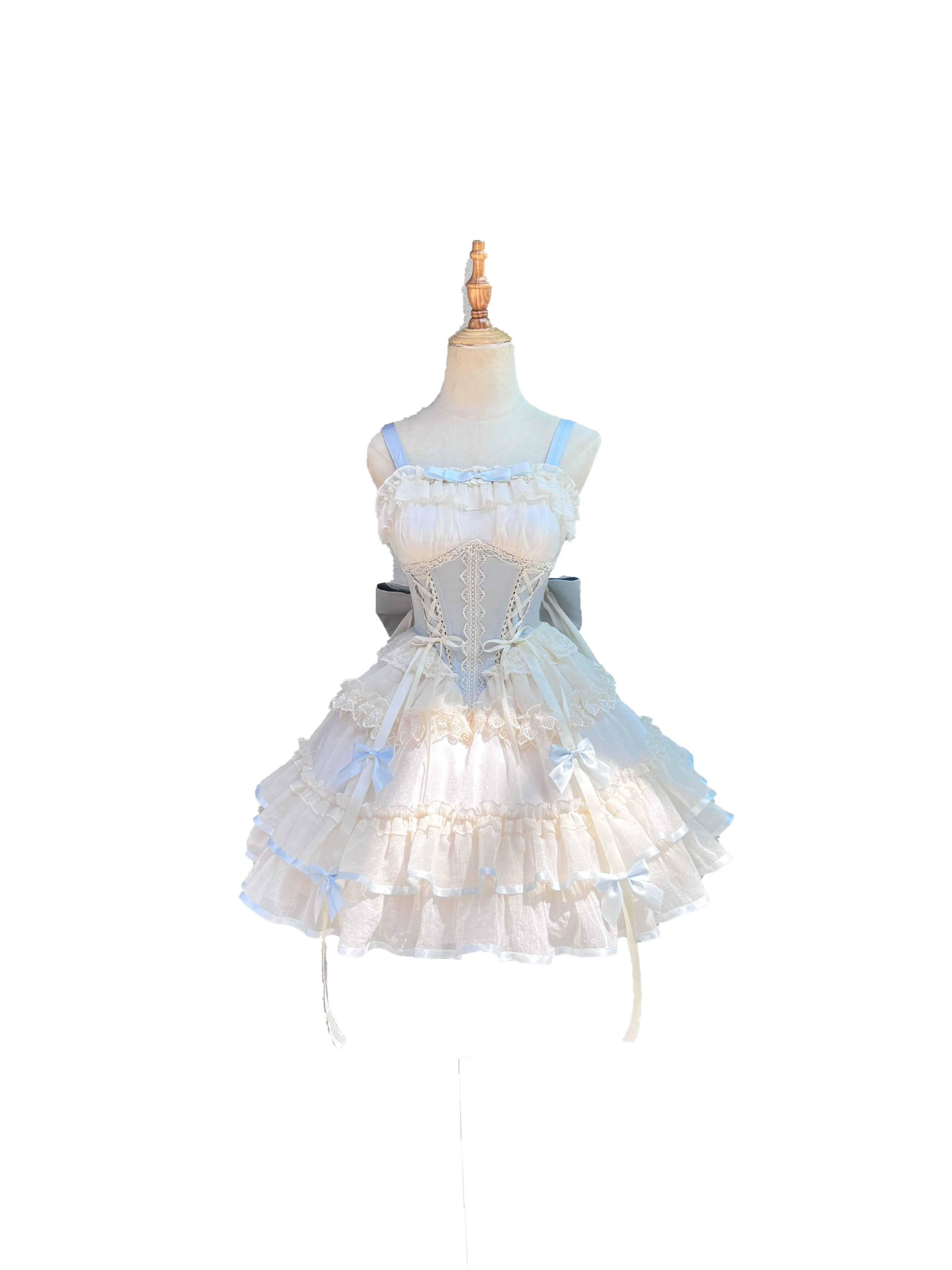 Time Waltz - Sweet Lolita Short Dress Ballet Style JSK - Image 15