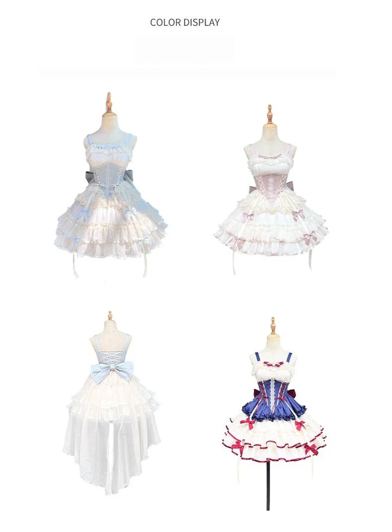Time Waltz - Sweet Lolita Short Dress Ballet Style JSK - Image 17