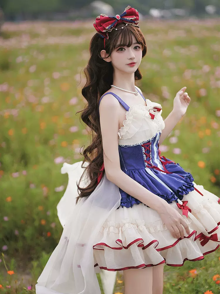 Time Waltz - Sweet Lolita Short Dress Ballet Style JSK - Image 20