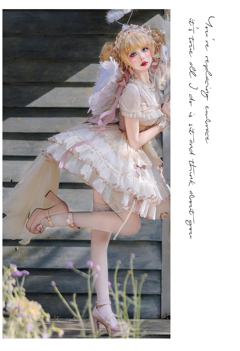Time Waltz - Sweet Lolita Short Dress Ballet Style JSK - Image 6