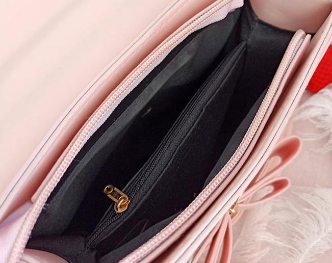 Prime Sister - Sweet Lolita Shoulder Bag Wings Bow Design High Capacity Bag - Image 21