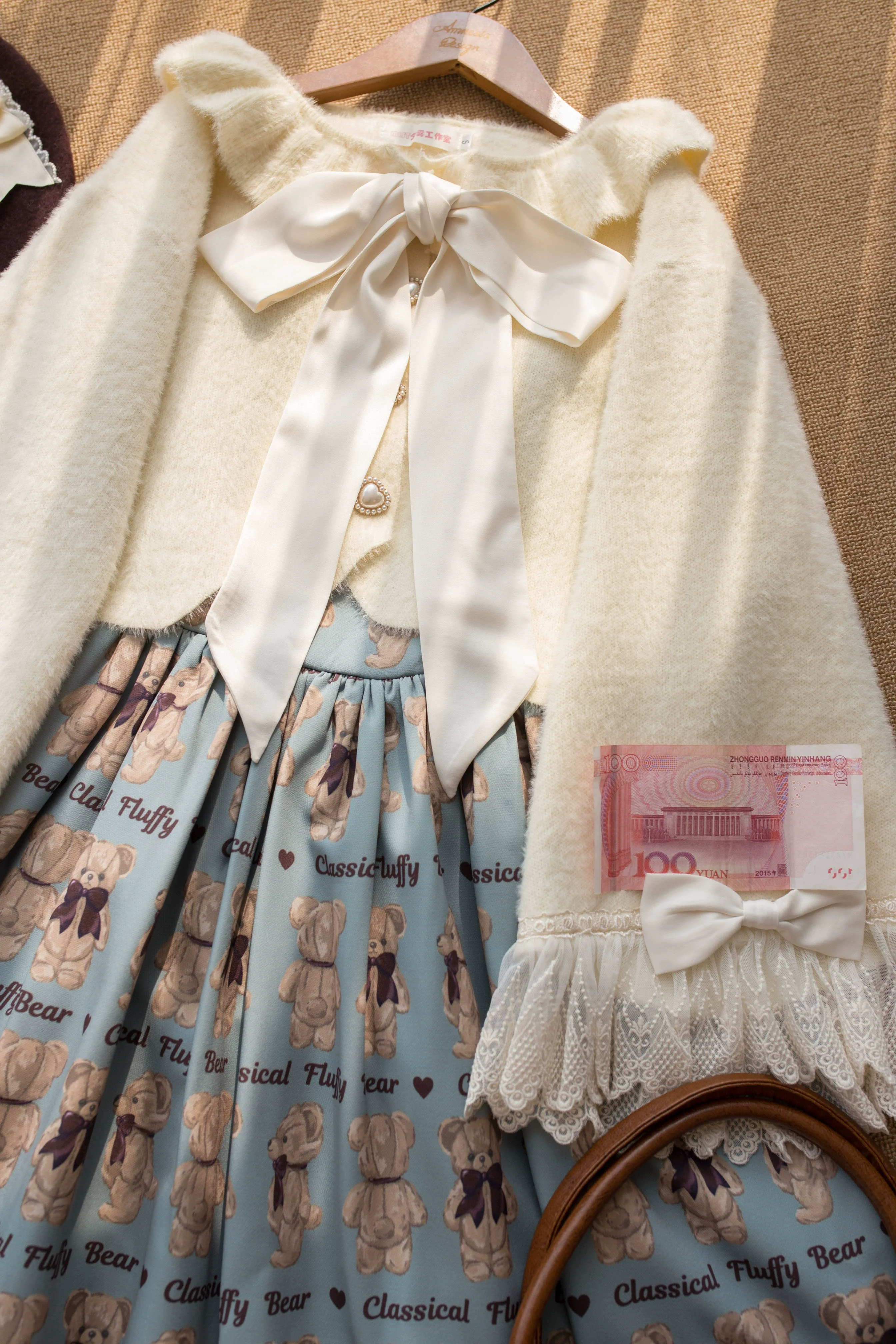Qian's Letter - Sweet Lolita Sweater Winter Cardigan - Image 13