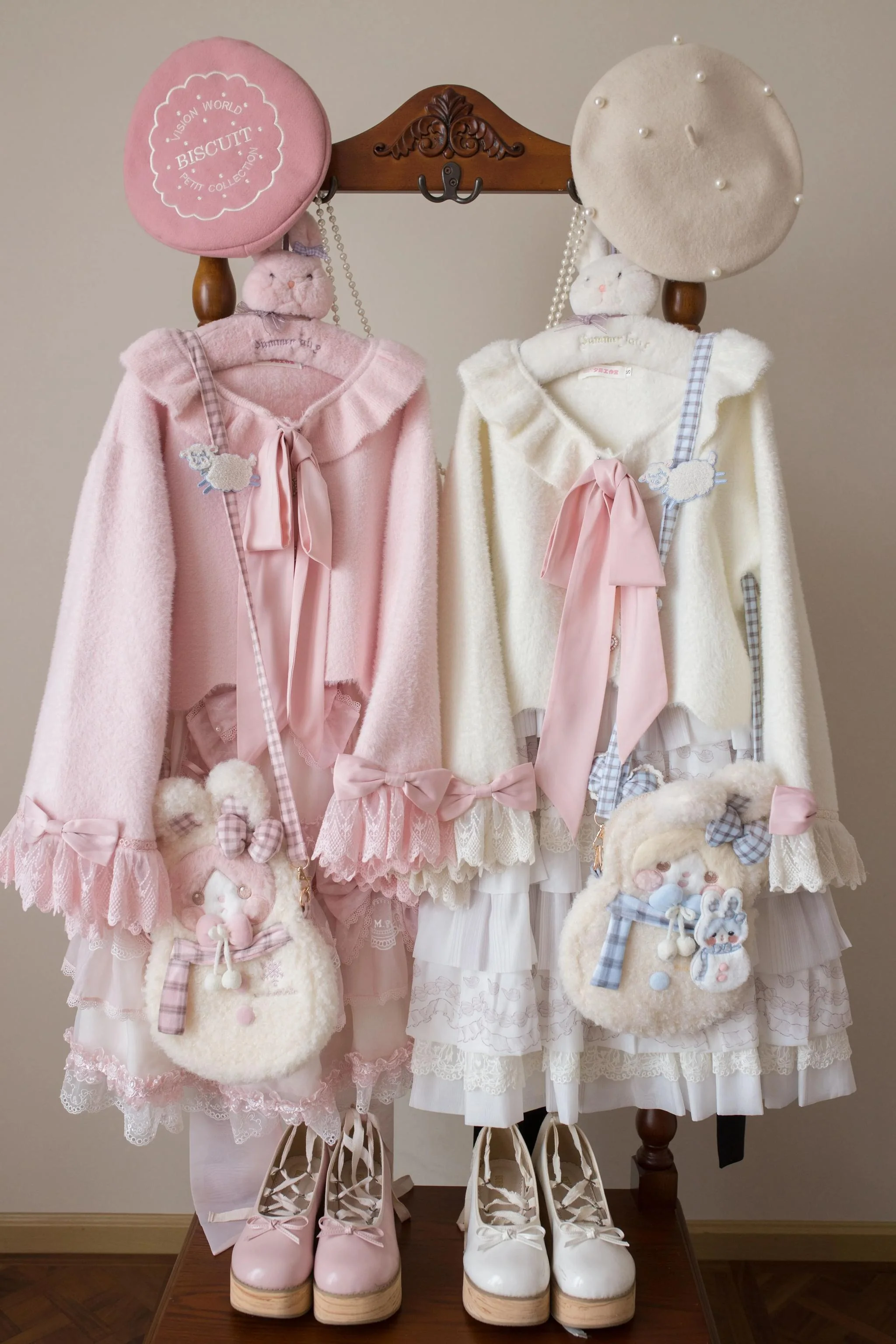 Qian's Letter - Sweet Lolita Sweater Winter Cardigan - Image 22
