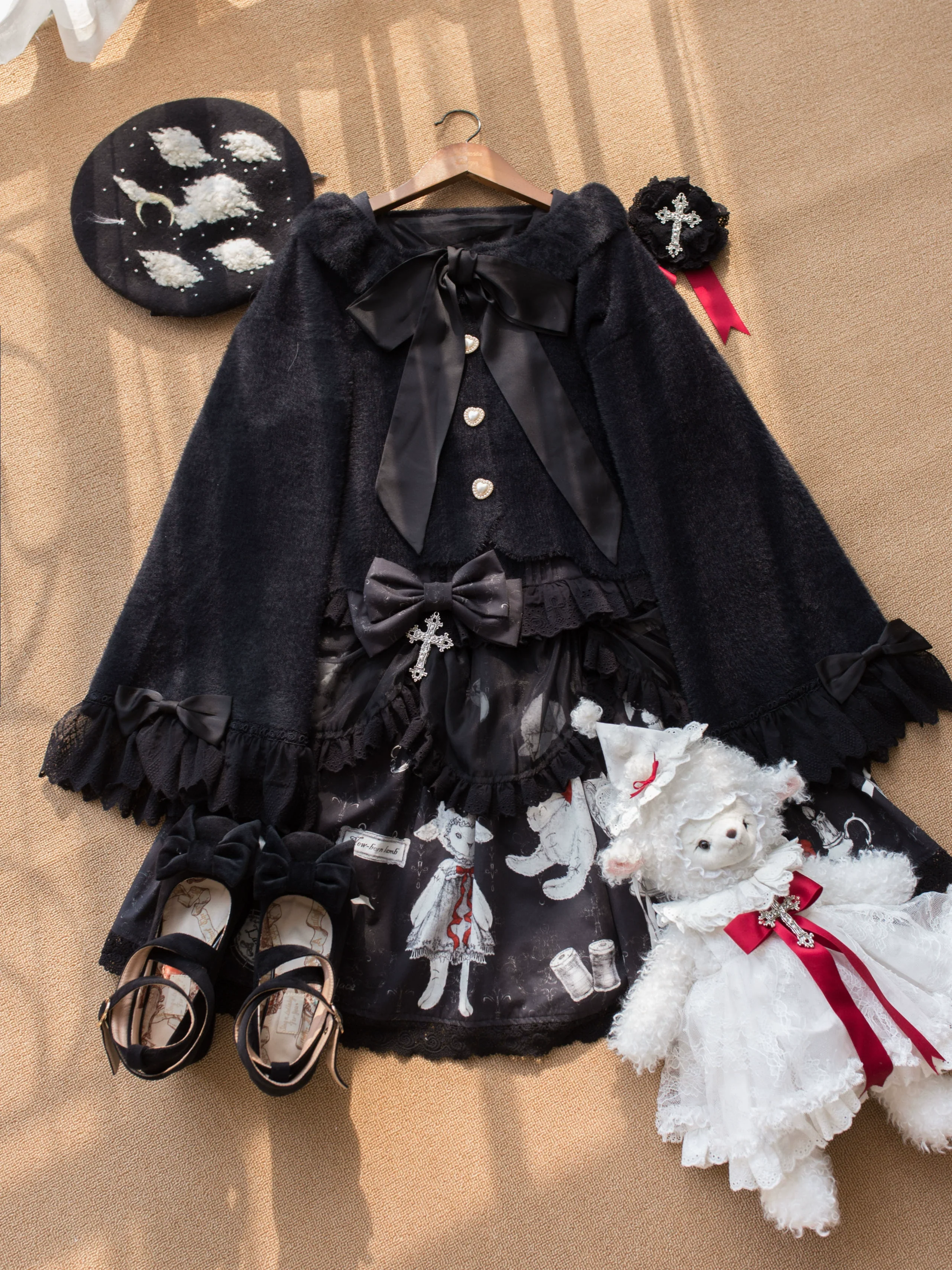 Qian's Letter - Sweet Lolita Sweater Winter Cardigan - Image 29