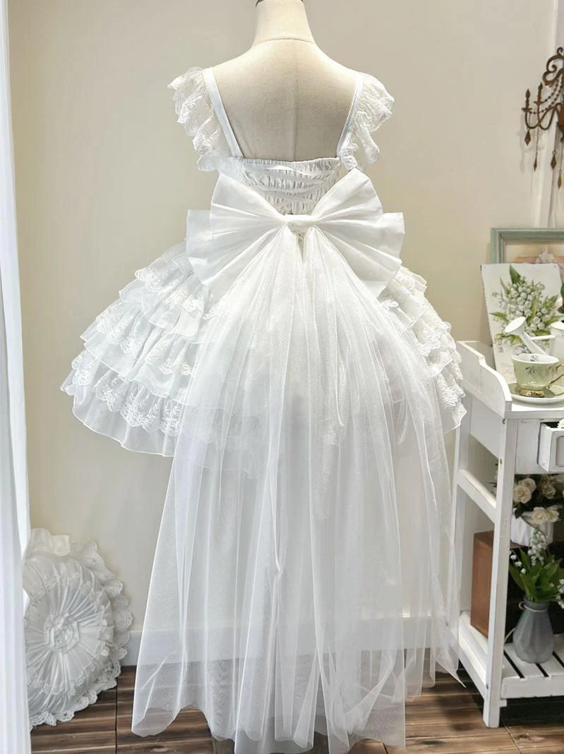 Phoenix Rise - Sweet Lolita Wedding JSK, Bullet Dress Inspired - Image 12