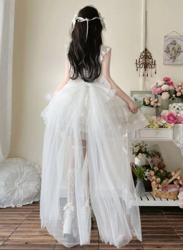 Phoenix Rise - Sweet Lolita Wedding JSK, Bullet Dress Inspired - Image 5