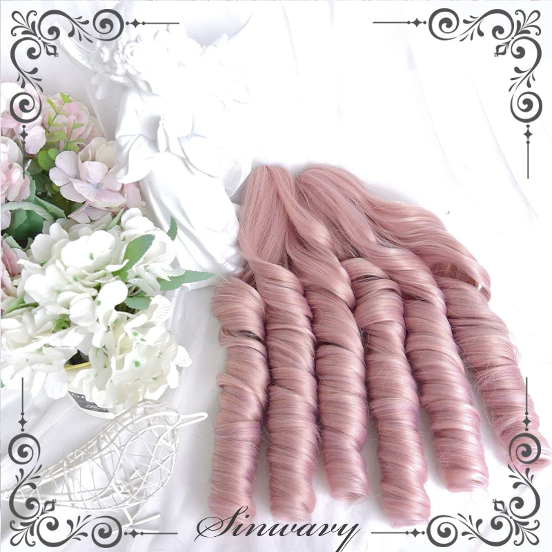 Sinwavy - Sweet Lolita Wig, Detachable Roman Curl Ponytail - Image 6