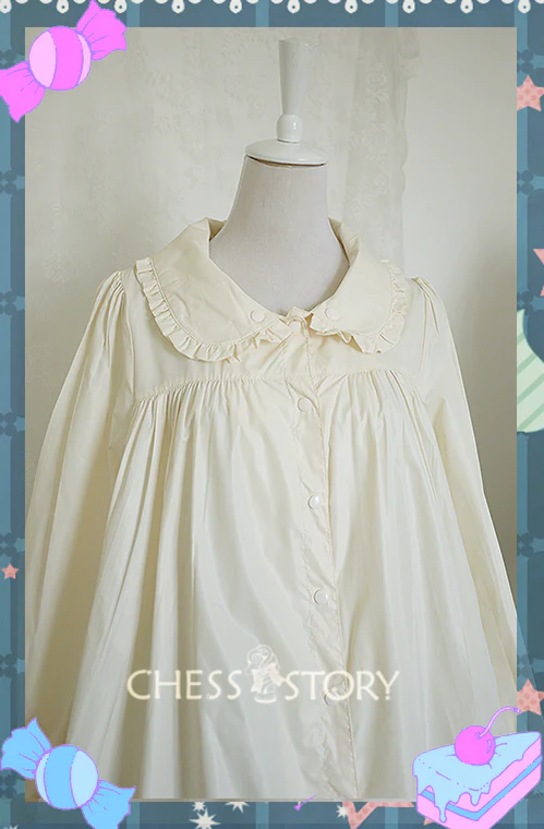 Sweet Rainbow - Elegant Lolita Raincoat Loose Windbreaker - Image 10