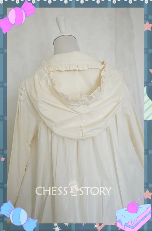 Sweet Rainbow - Elegant Lolita Raincoat Loose Windbreaker - Image 9