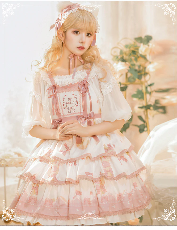 Sweet Rock Candy Cat Lolita JSK - Image 3