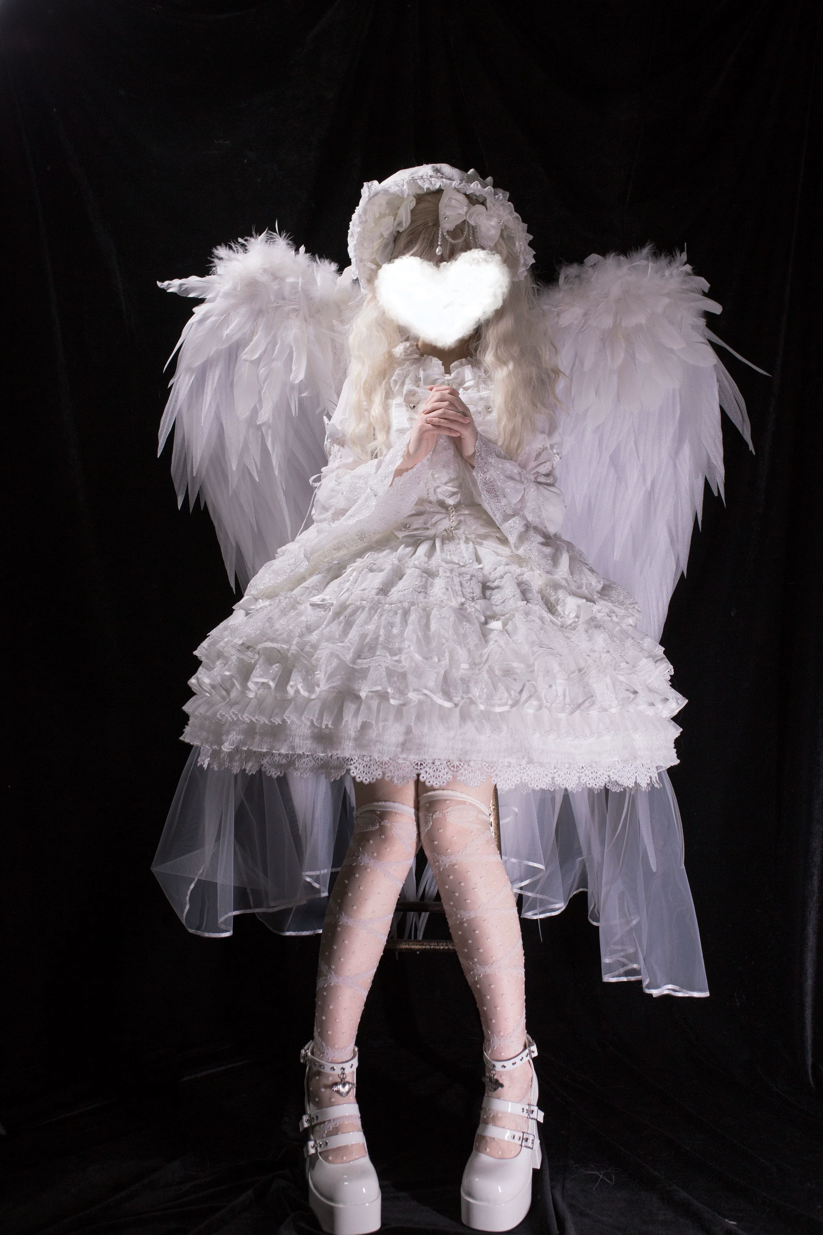 Flower Banquet - Wishing Star - Sweet Wedding Lolita JSK Bridal Lolita Dress - Image 25