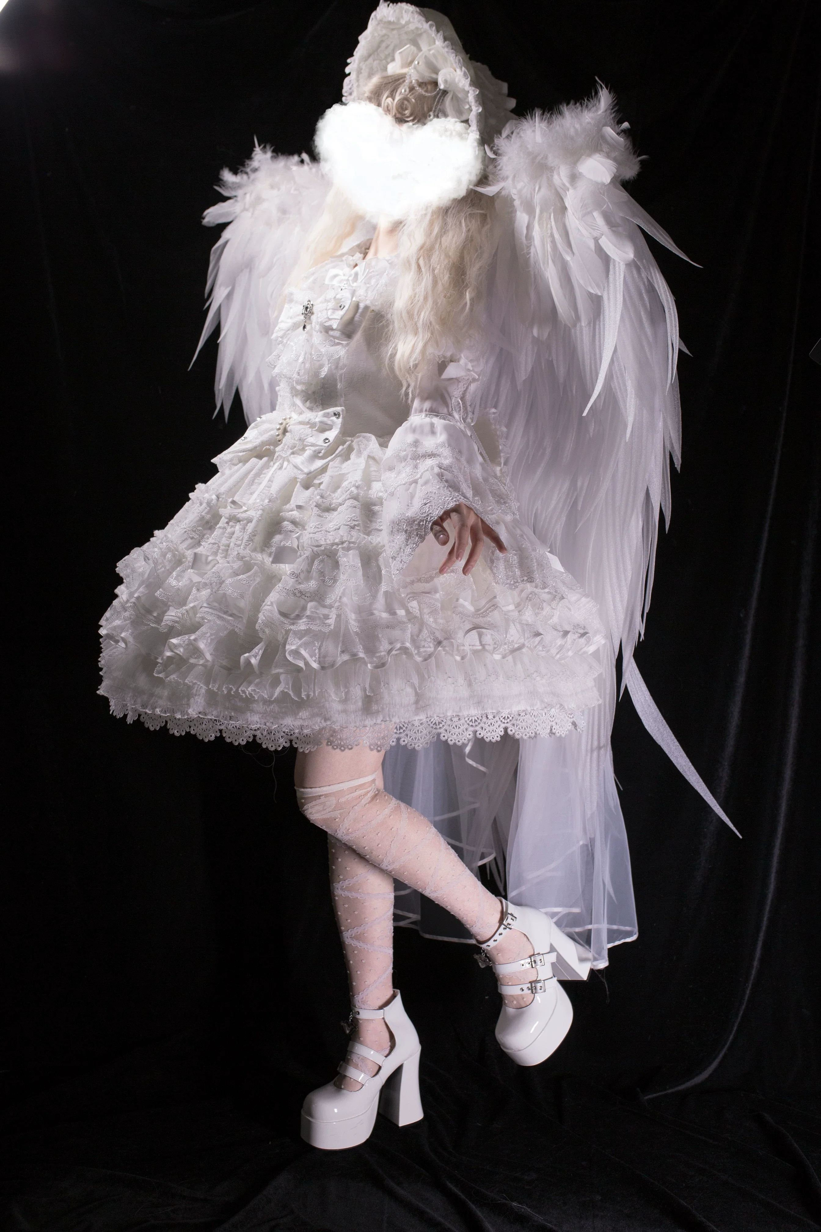 Flower Banquet - Wishing Star - Sweet Wedding Lolita JSK Bridal Lolita Dress - Image 27