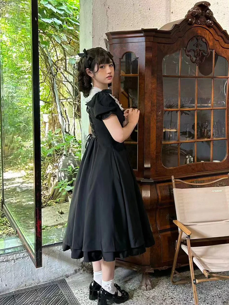 Long Vesion Elegant and Vintage Lolita OP - Image 29