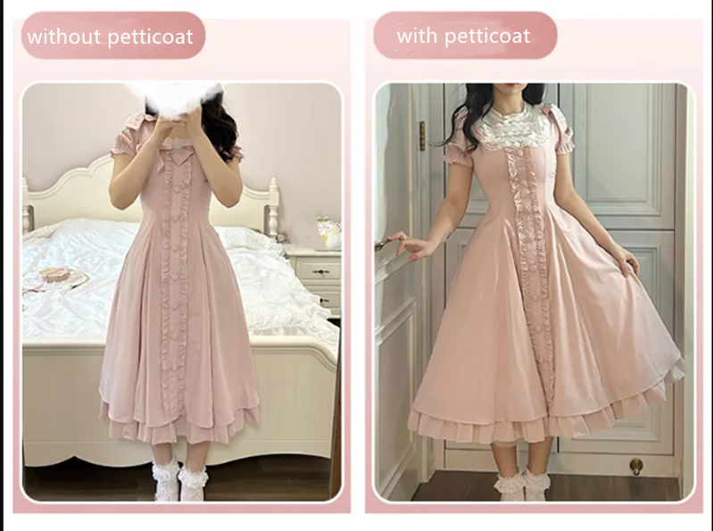 Long Vesion Elegant and Vintage Lolita OP - Image 33