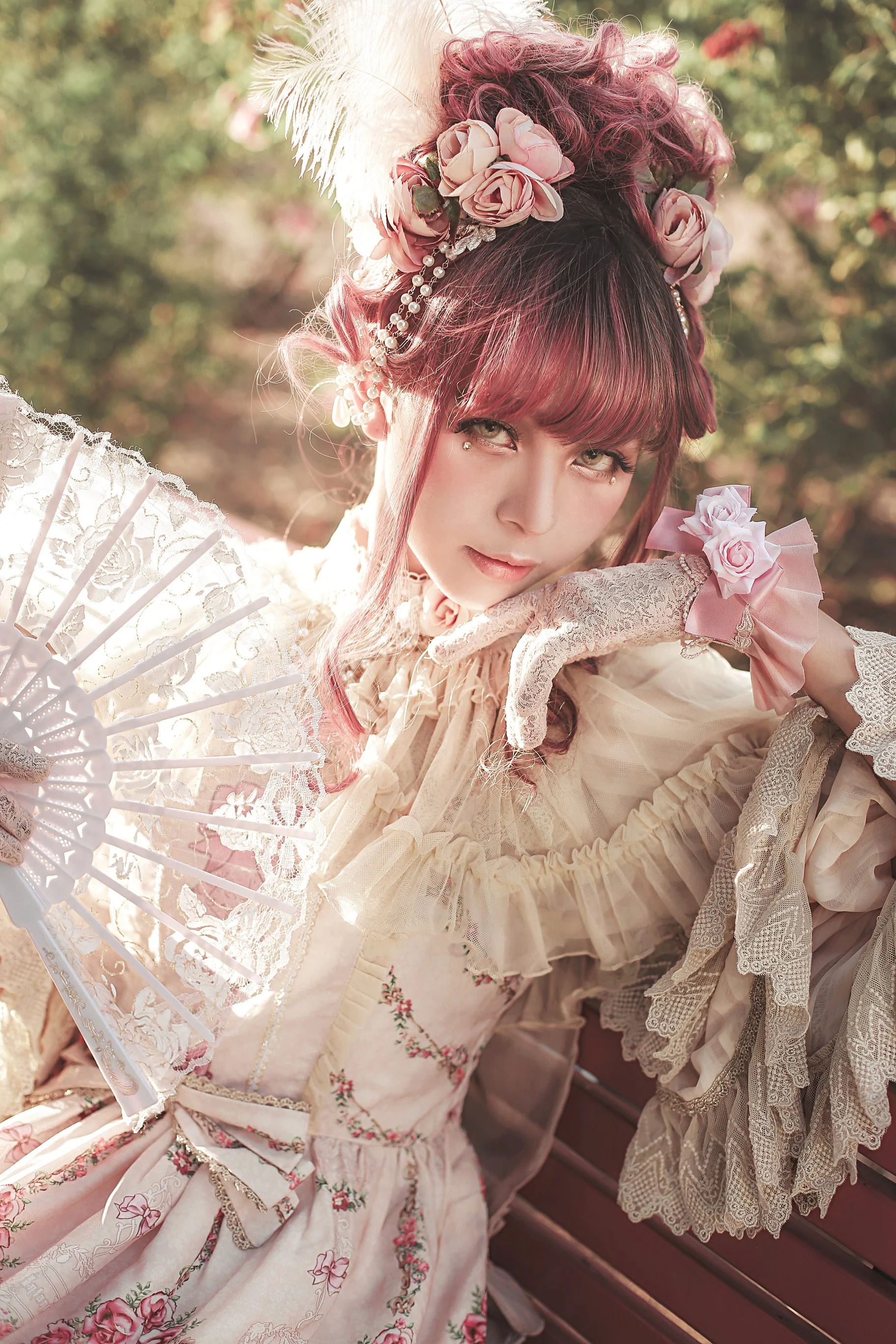 Fairytale Town Prom - Printed Tea Party Classic Lolita JSK Suit - Image 19