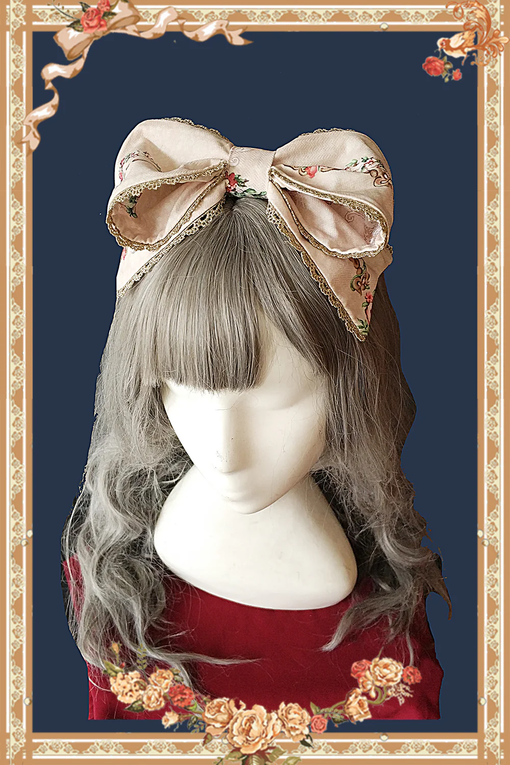 Fairytale Town Prom - Printed Tea Party Classic Lolita JSK Suit - Image 8