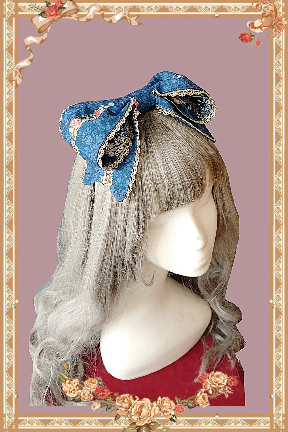 Fairytale Town Prom - Printed Tea Party Classic Lolita JSK Suit - Image 9