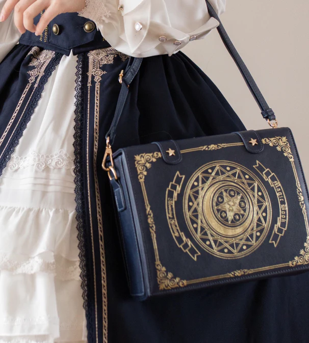 Morning Glory - The Star-Moon Grimoire - Sweet Lolita Crossbody Clamshell bag - Image 18