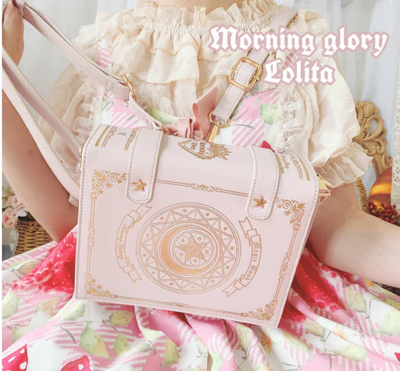 Morning Glory - The Star-Moon Grimoire - Sweet Lolita Crossbody Clamshell bag - Image 19