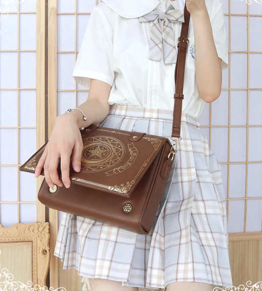 Morning Glory - The Star-Moon Grimoire - Sweet Lolita Crossbody Clamshell bag - Image 23