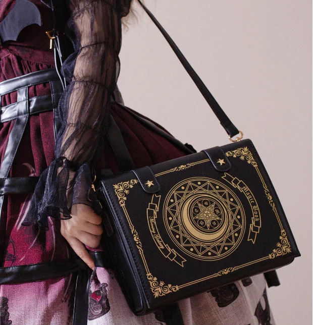 Morning Glory - The Star-Moon Grimoire - Sweet Lolita Crossbody Clamshell bag - Image 24