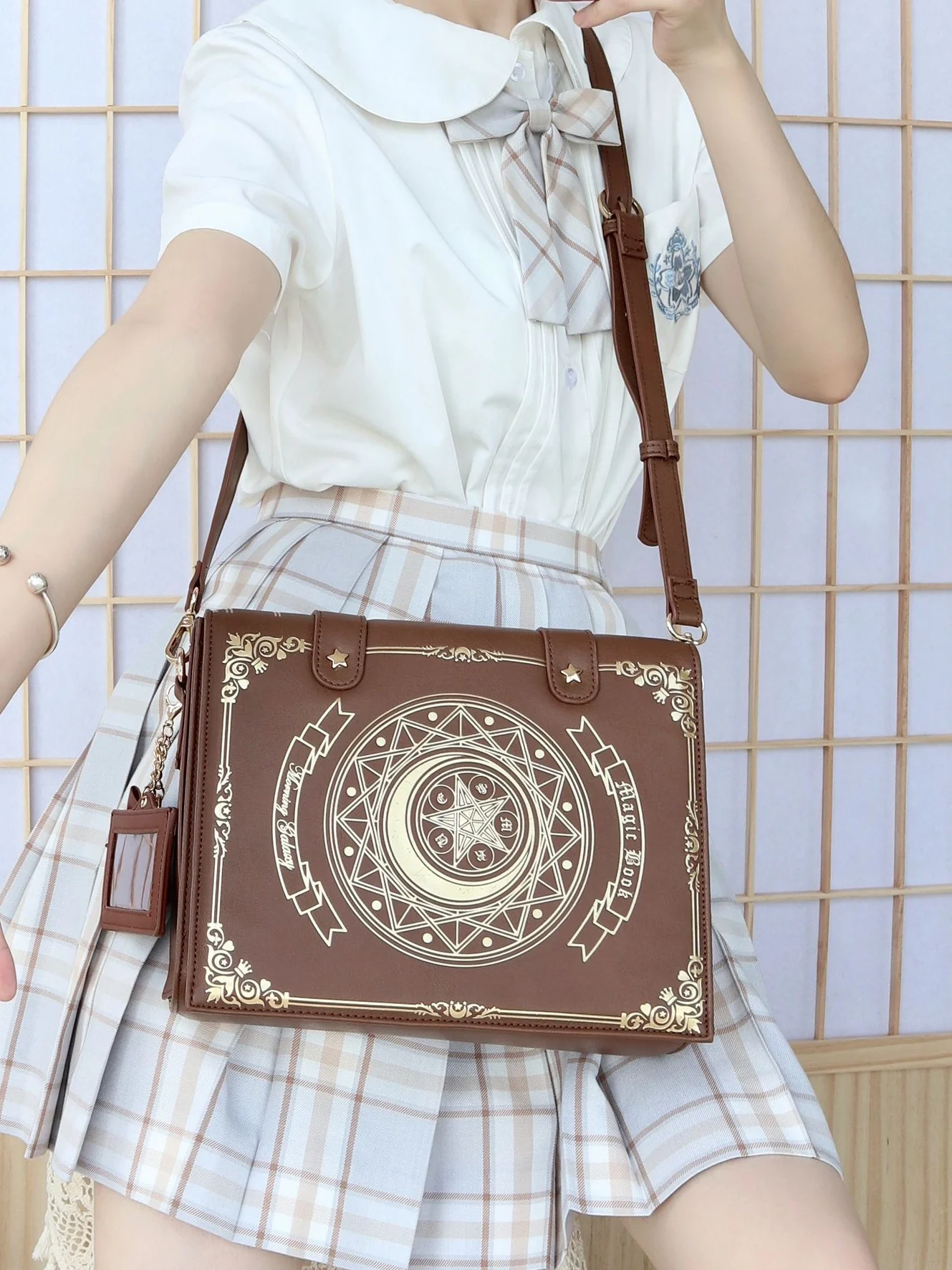 Morning Glory - The Star-Moon Grimoire - Sweet Lolita Crossbody Clamshell bag - Image 5