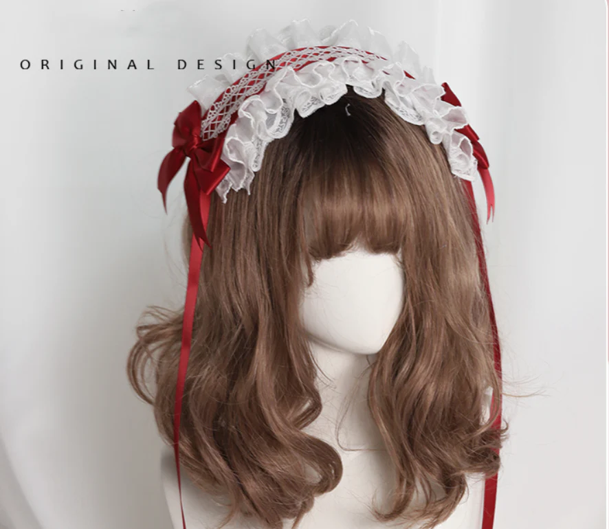 Their Past Decorations - Sweet Lolita Cat Ear Hairband - Image 19