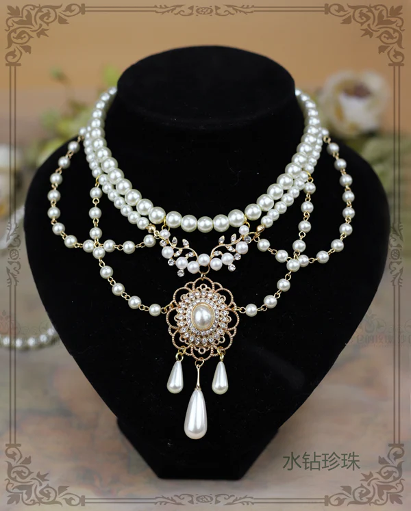 Theresa - Vintage Wedding Lolita Necklace - Image 12