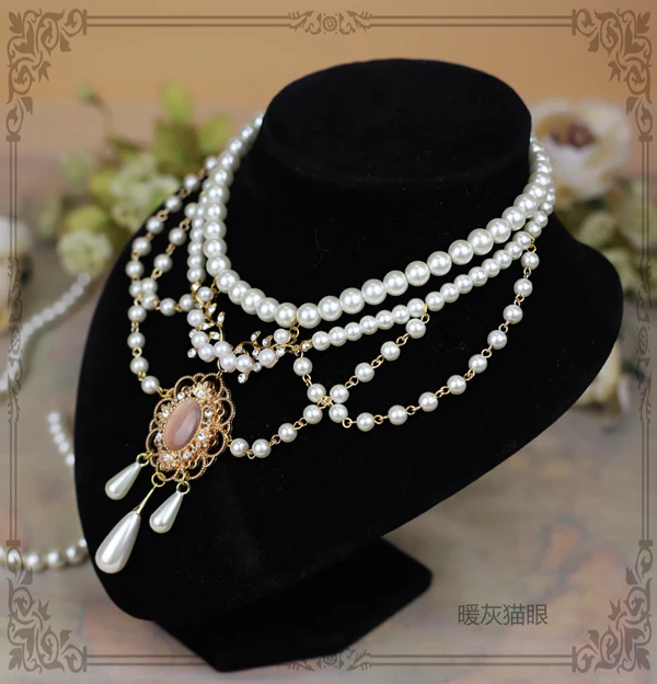 Theresa - Vintage Wedding Lolita Necklace - Image 15