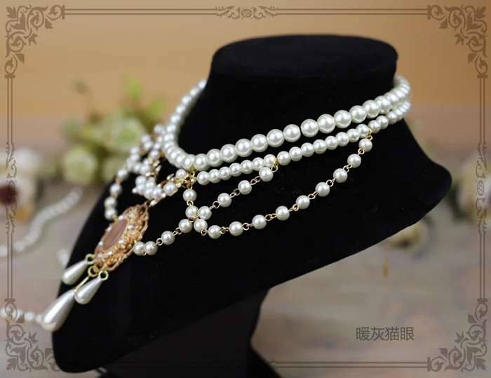 Theresa - Vintage Wedding Lolita Necklace - Image 16