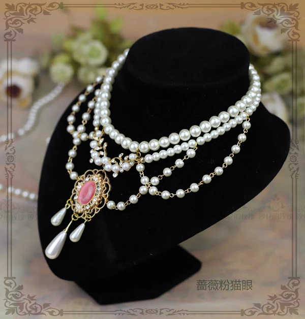 Theresa - Vintage Wedding Lolita Necklace - Image 18
