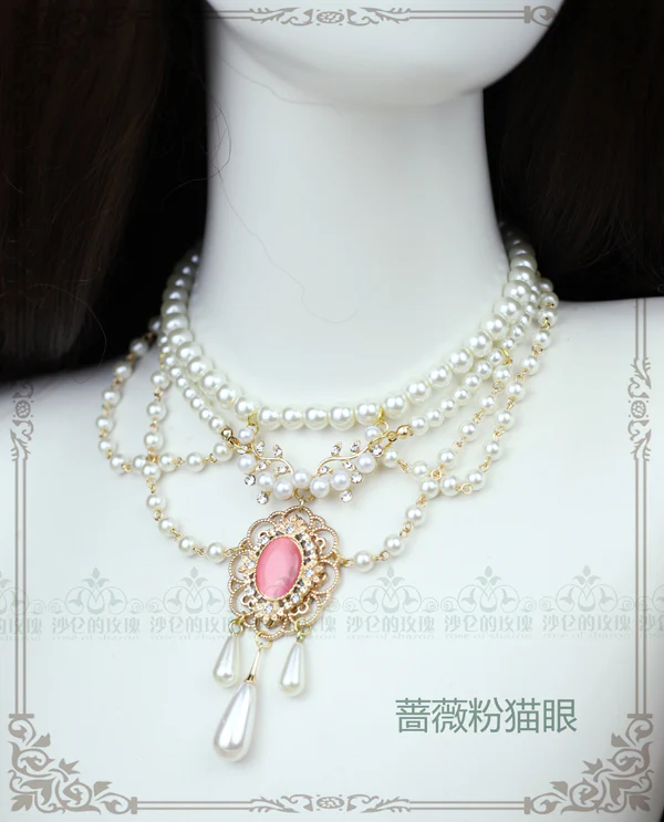 Theresa - Vintage Wedding Lolita Necklace - Image 19