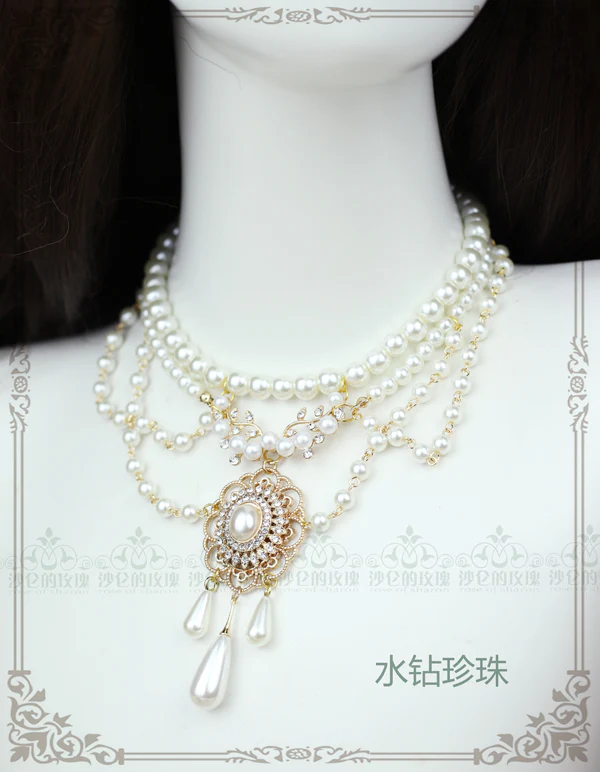 Theresa - Vintage Wedding Lolita Necklace - Image 27