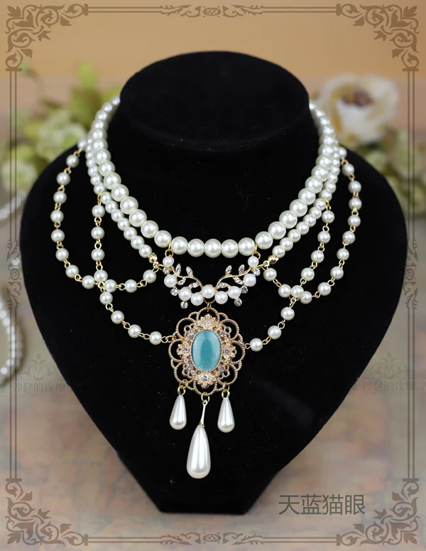 Theresa - Vintage Wedding Lolita Necklace - Image 7