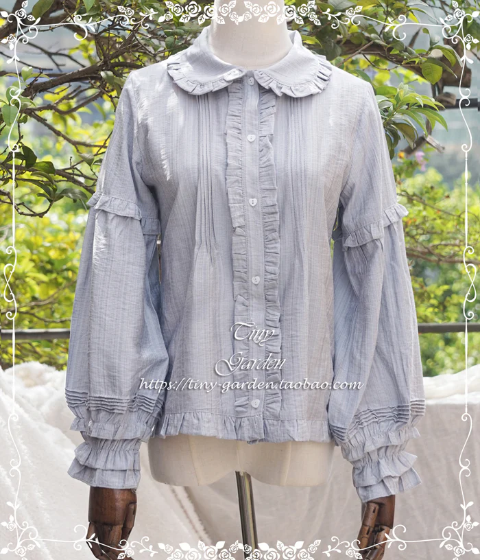Ballade - Elegant Lolita Winter Doll Collar Shirt - Image 8
