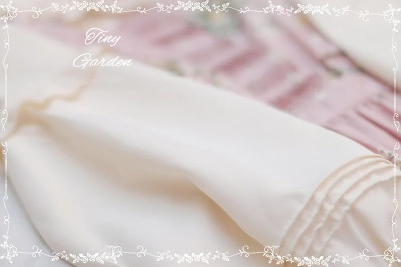 Tiny garden - Cute Lolita Blouse Long Sleeve Lolita Shirt - Image 8