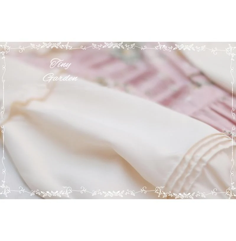 Tiny garden - Cute Lolita Blouse Long Sleeve Lolita Shirt - Image 9