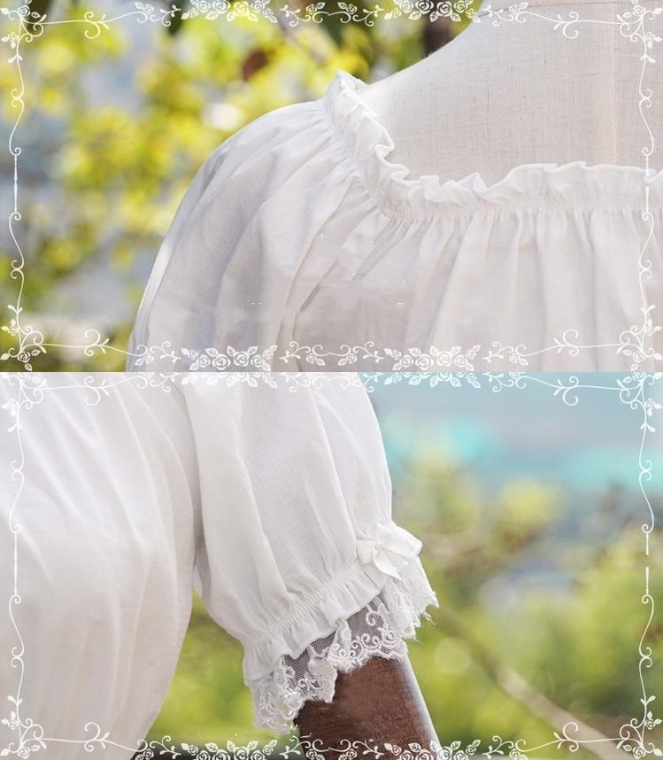 Elegant Lolita Summer Blouse - Image 3