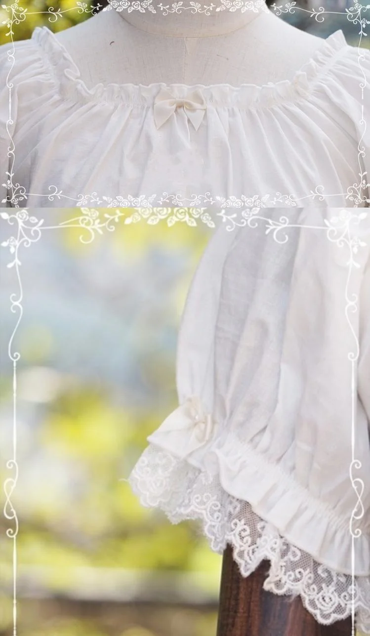 Elegant Lolita Summer Blouse - Image 4