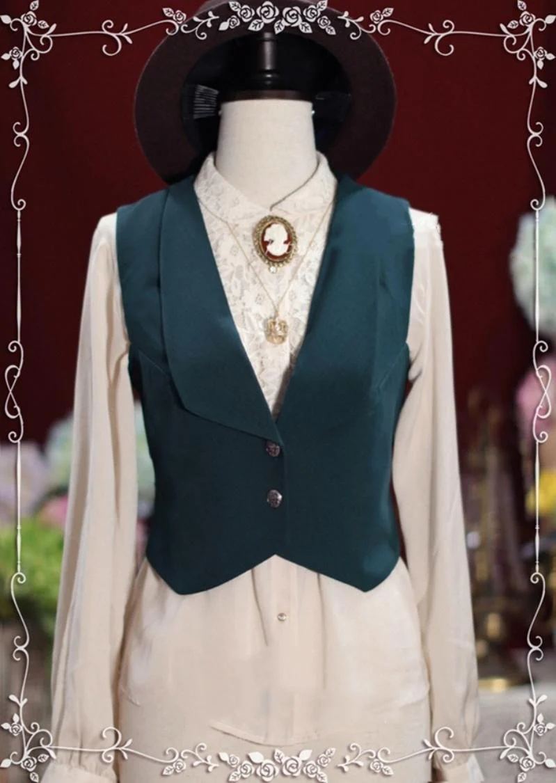 Old Love Songs - Lolita Elegant Vintage SK and Waistcoat - Image 15