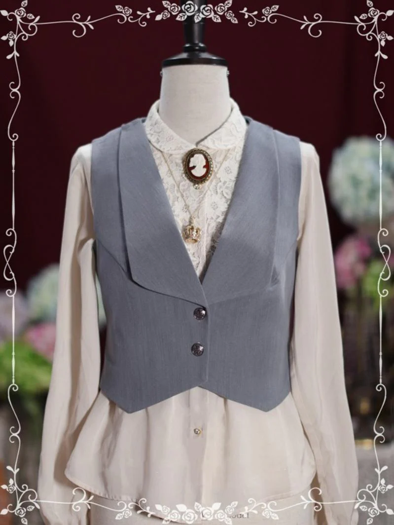 Old Love Songs - Lolita Elegant Vintage SK and Waistcoat - Image 18