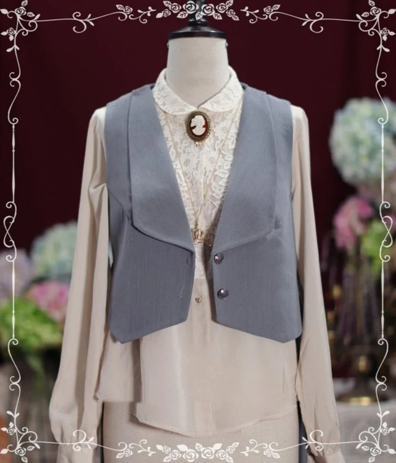Old Love Songs - Lolita Elegant Vintage SK and Waistcoat - Image 19