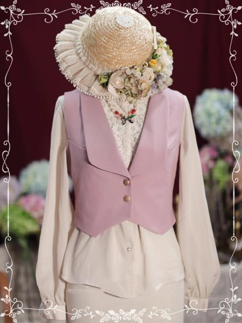 Old Love Songs - Lolita Elegant Vintage SK and Waistcoat - Image 24