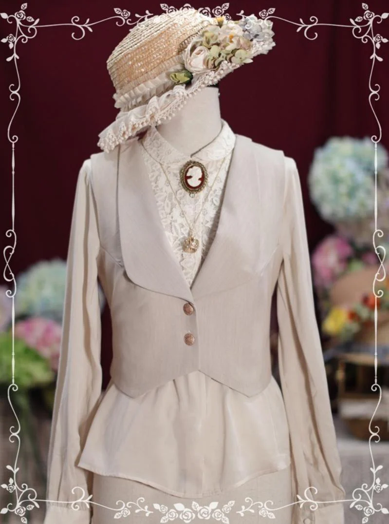 Old Love Songs - Lolita Elegant Vintage SK and Waistcoat - Image 26
