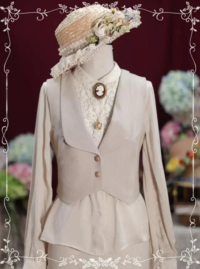 Old Love Songs - Lolita Elegant Vintage SK and Waistcoat - Image 29