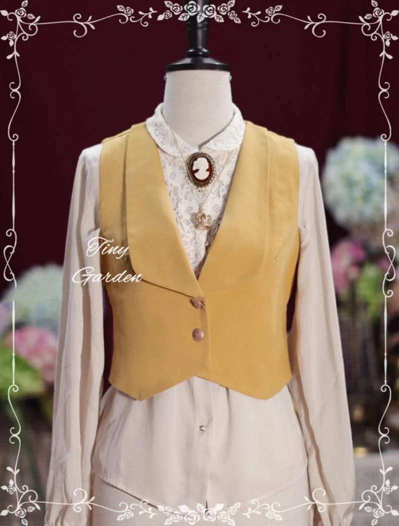 Old Love Songs - Lolita Elegant Vintage SK and Waistcoat - Image 33
