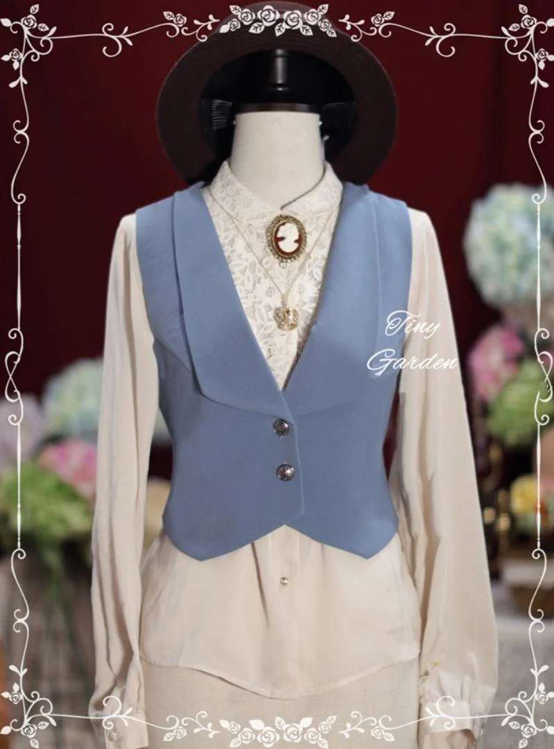 Old Love Songs - Lolita Elegant Vintage SK and Waistcoat - Image 36