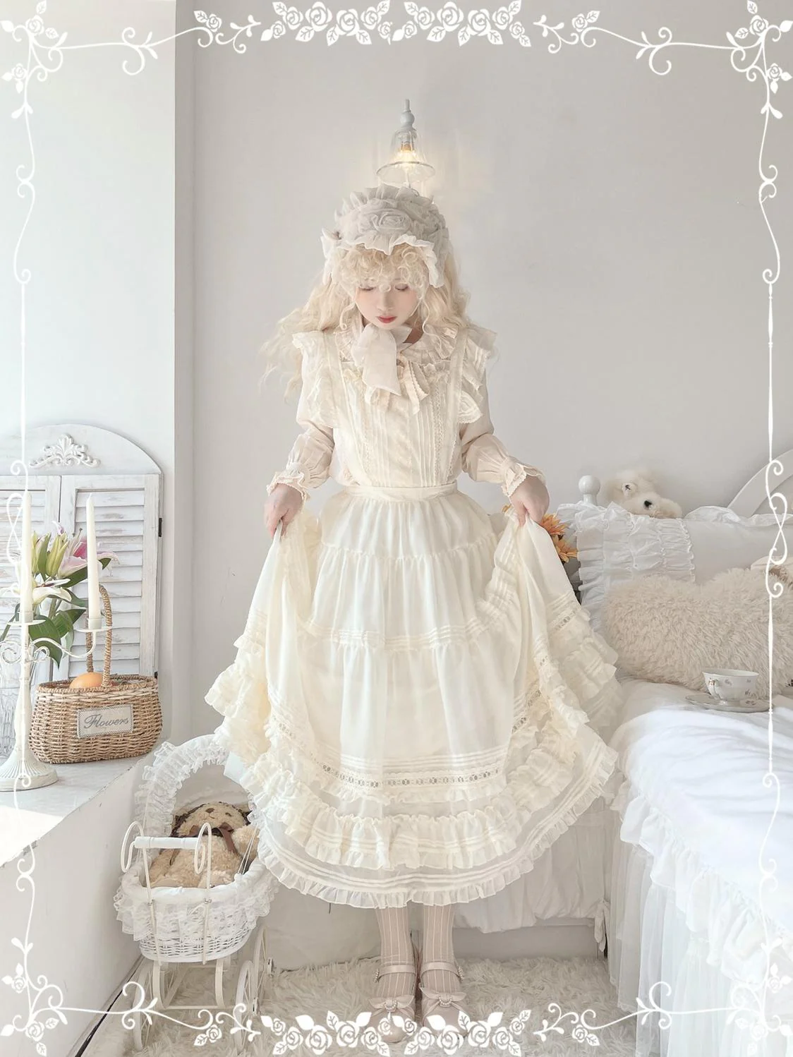 Swallowtail Butterfly - Elegant Lolita Salopette Multicolors - Image 22