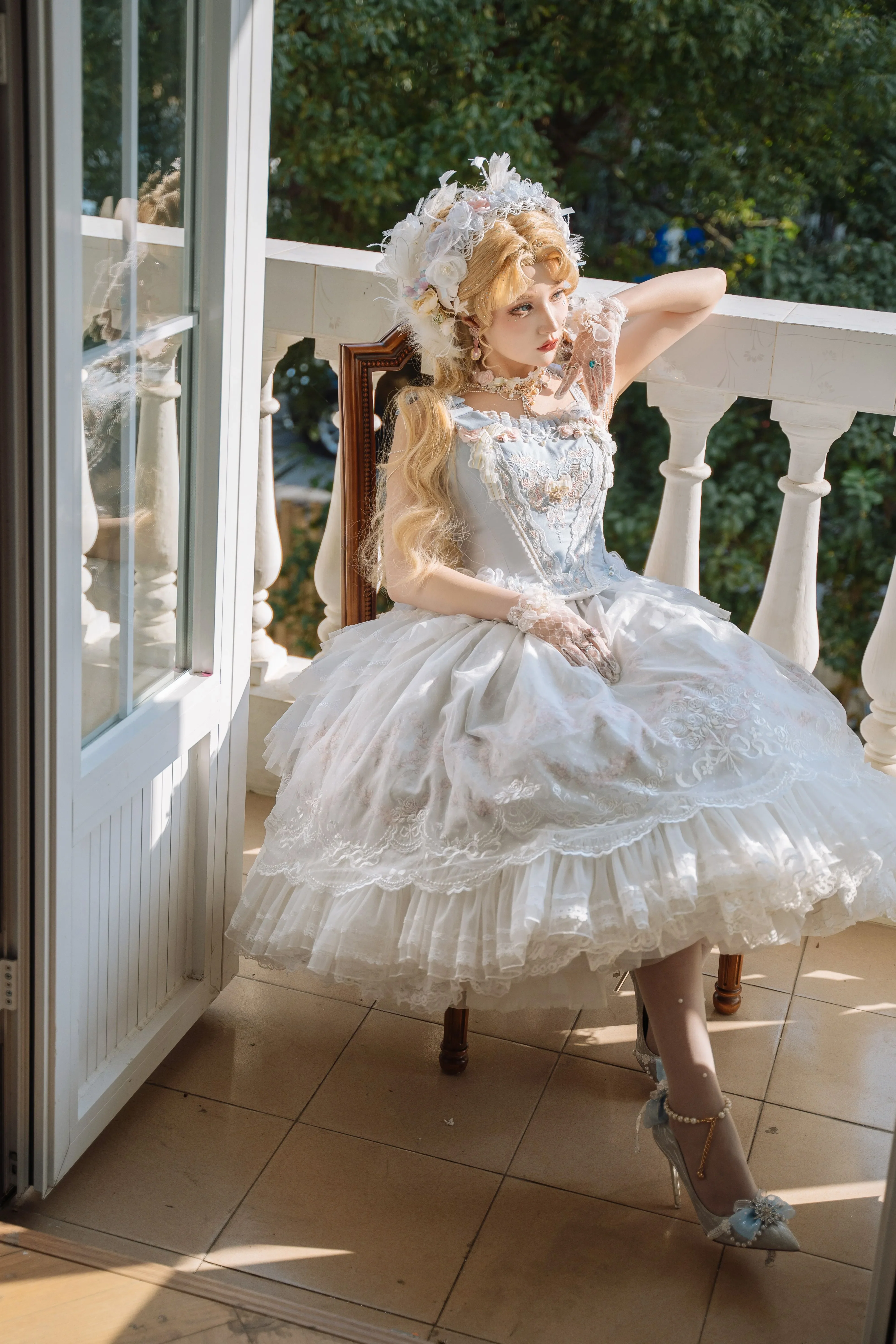 Dreamy Dance Gorgeous Lolita JSK and SK - Image 27
