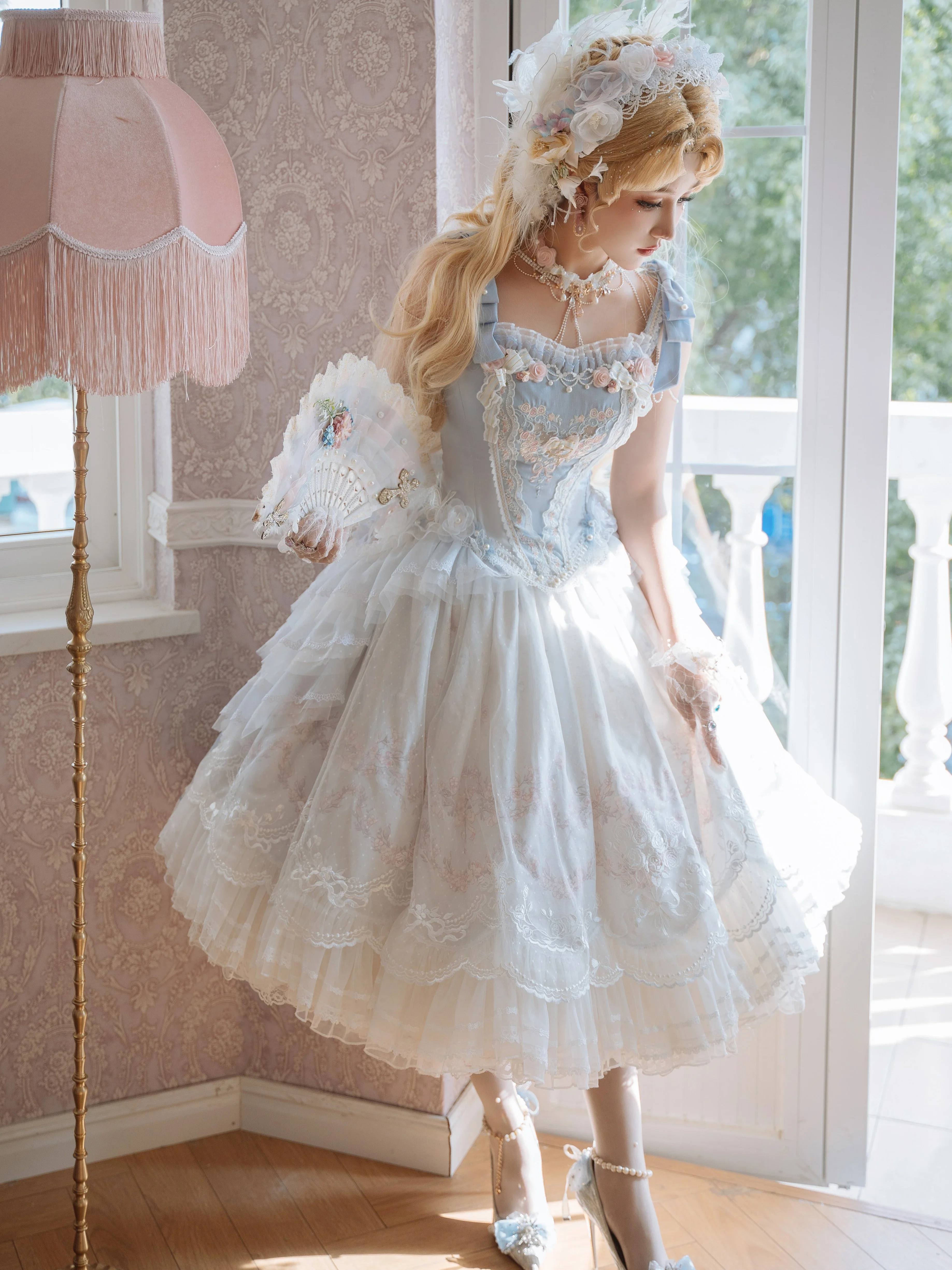 Dreamy Dance Gorgeous Lolita JSK and SK - Image 3